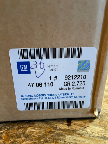 Original GM Opel Agila A Scheinwerfer links Neu