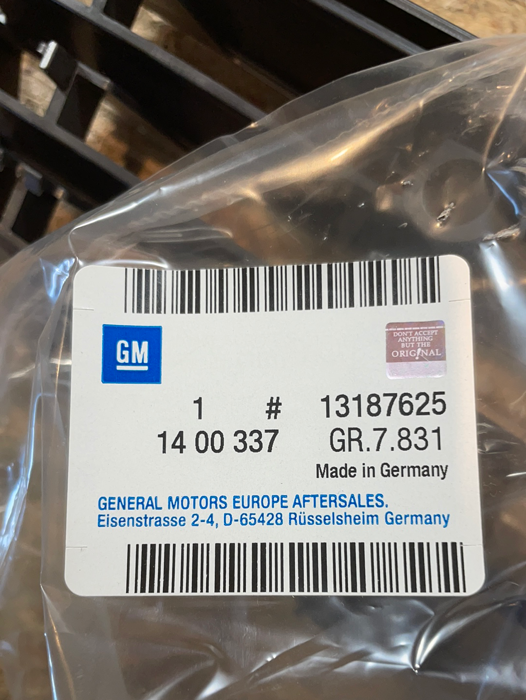 Original GM Opel Zafira B Lüftungsgitter Neu