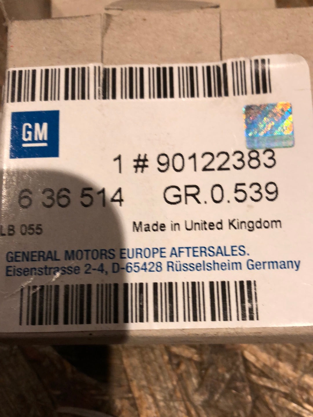 Original GM Opel Senator B Omega A Nockenwellenlager Neu