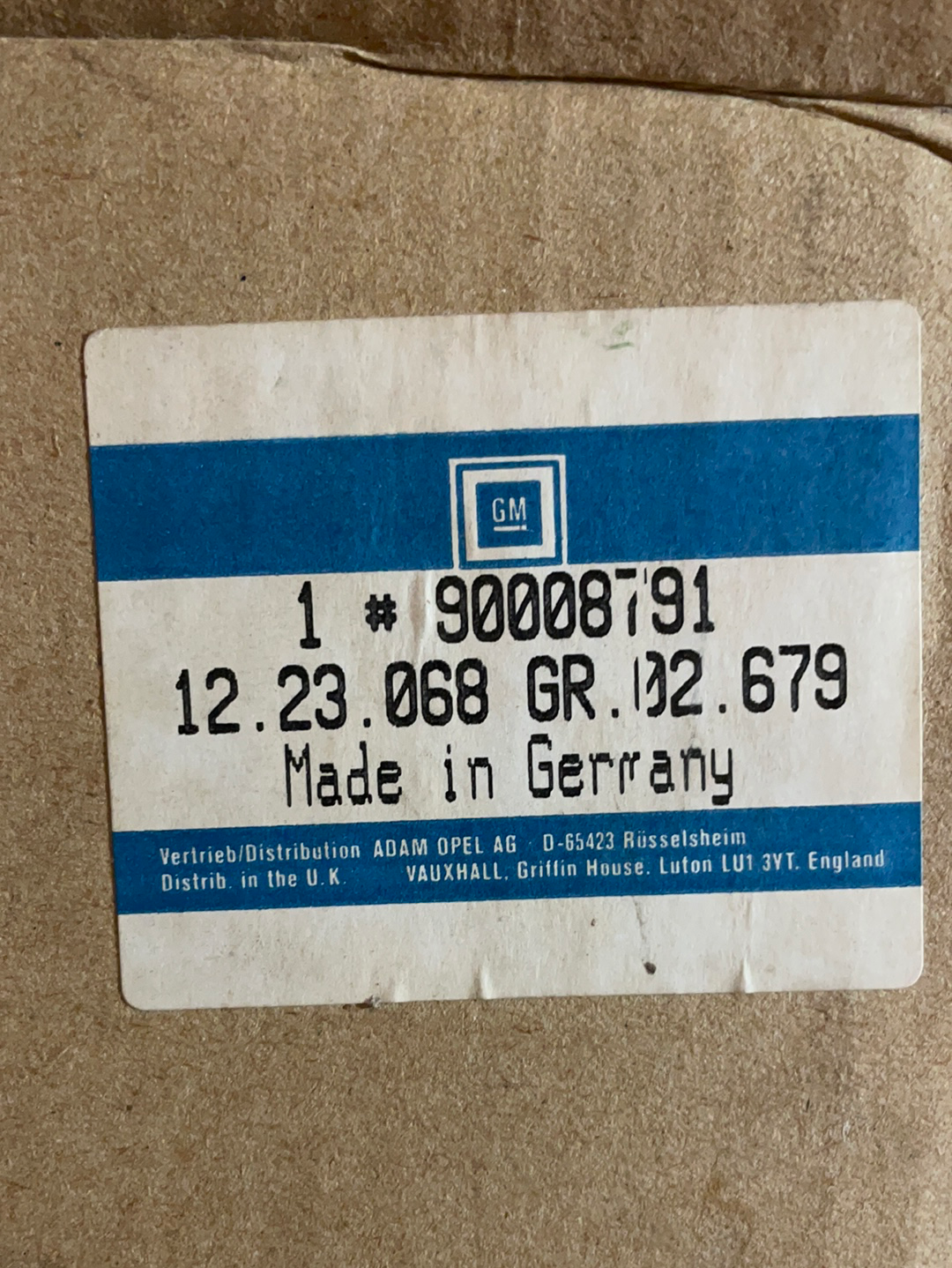 Original GM Opel Ascona C Rücklicht links Neu