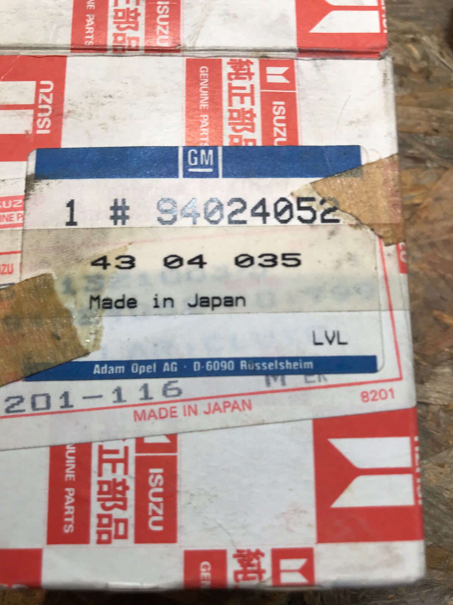 Original Isuzu MIDI Trooper 2.0/2.2/2.3 D/TD Kupplung Ausrücklager NEU