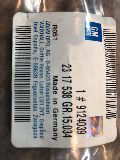 Original GM Opel Astra G Zafira A Blende Führungsschiene Sitz rechts Neu