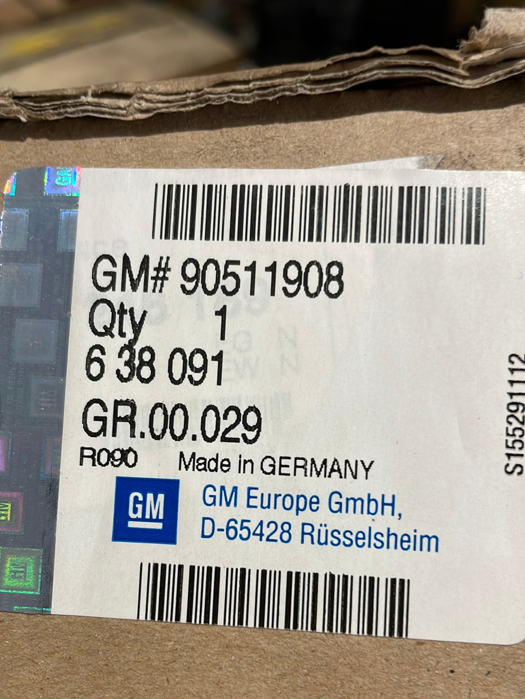 Original GM Opel Omega B 2,5 TD Steuergehäuse Stirndeckel Neu