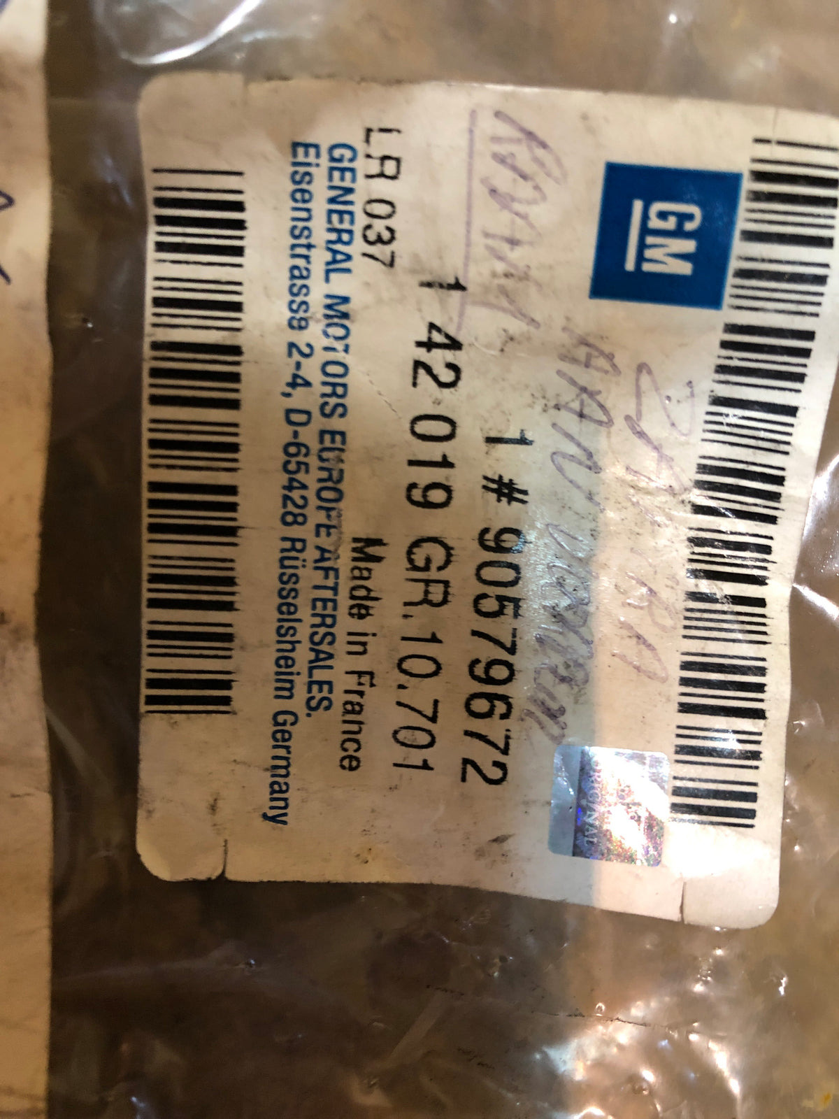 Original GM Opel Astra G Zafira A Strebe Fensterheber Neu