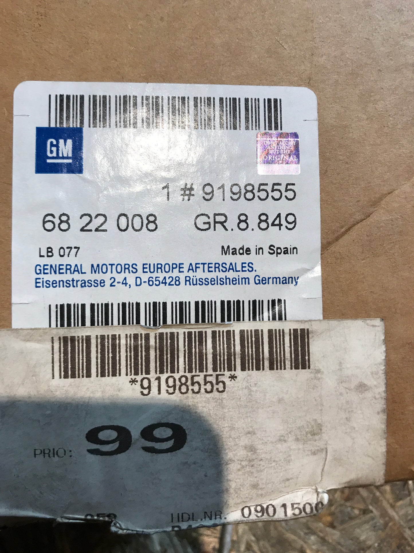 Original Corsa B Tigra A Heizungsbetätigung Klimaanlage NEU