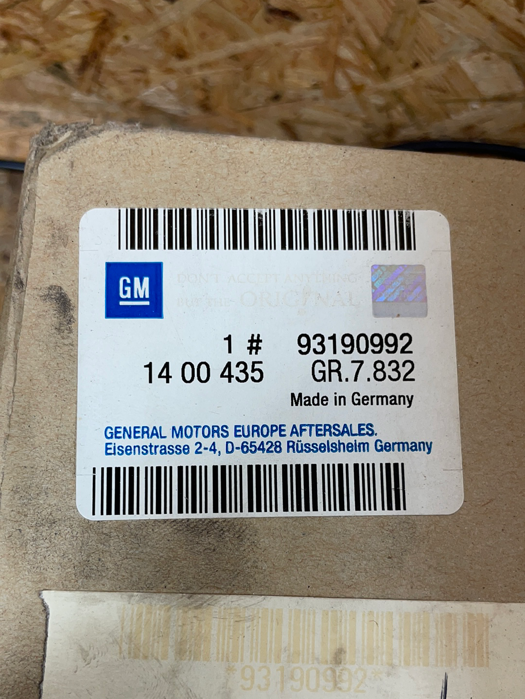 Original GM Opel Astra H Frontgrill Kühlergrill unten Neu