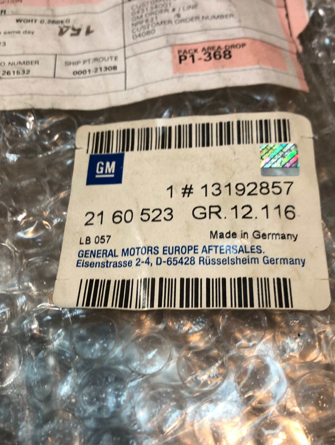 Original GM Opel Vectra C Signum Zierblende B-Säule Neu