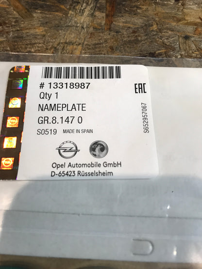 Original Ecoflex Schriftzug NEU