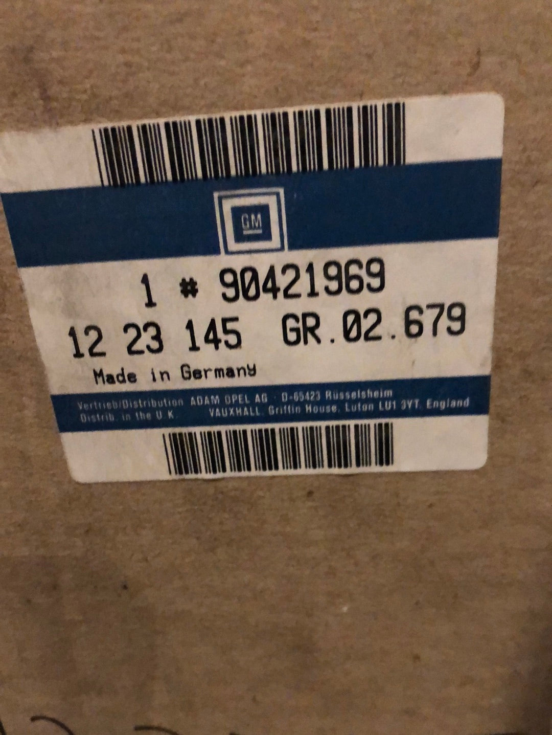 Original GM Opel Astra F Rücklicht links Neu