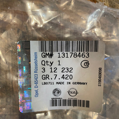 Original GM Opel Astra H Isolierung Vorderfeder grün Neu