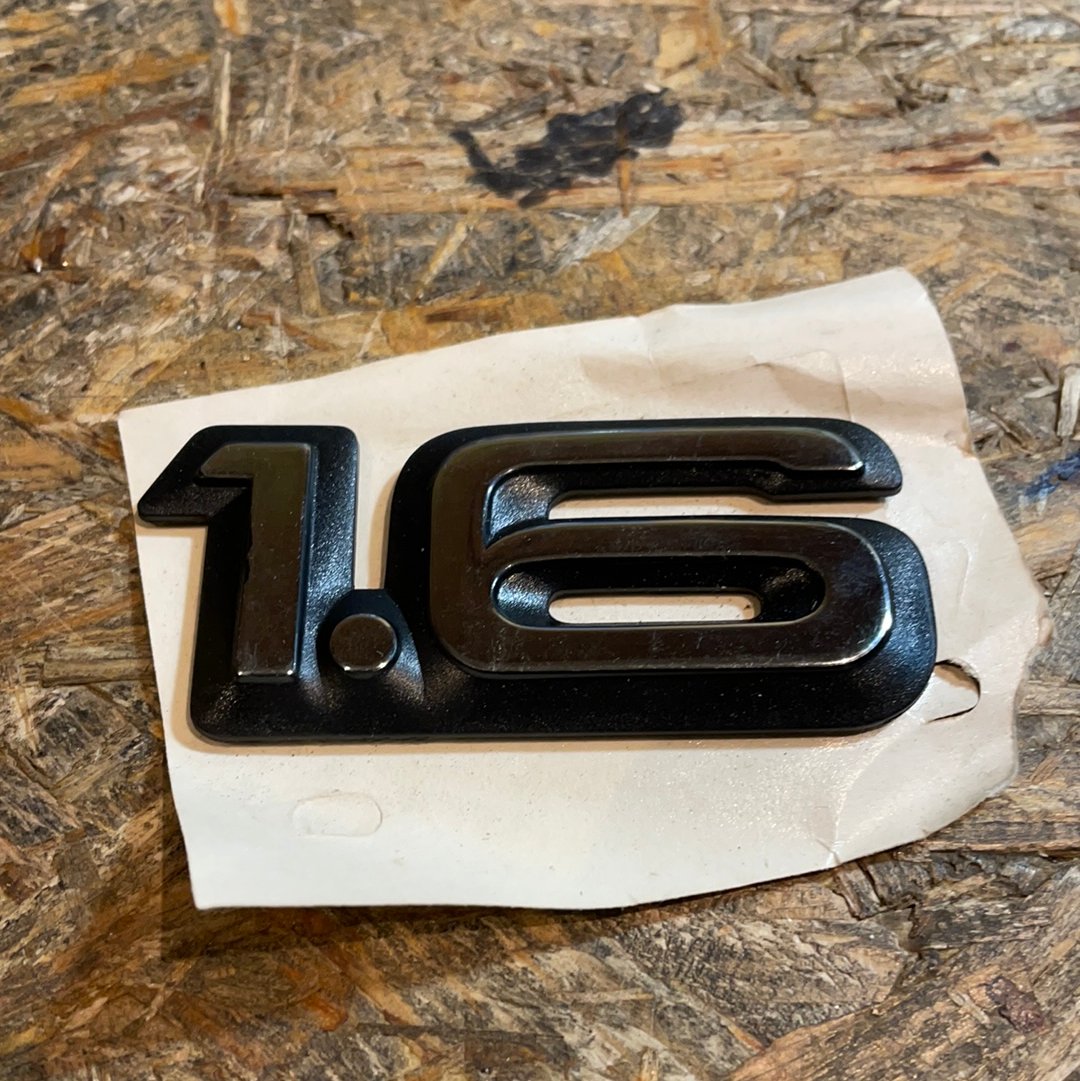 Original GM Opel Ascona C 1.6 Corsa Emblem „1.6“ Neu