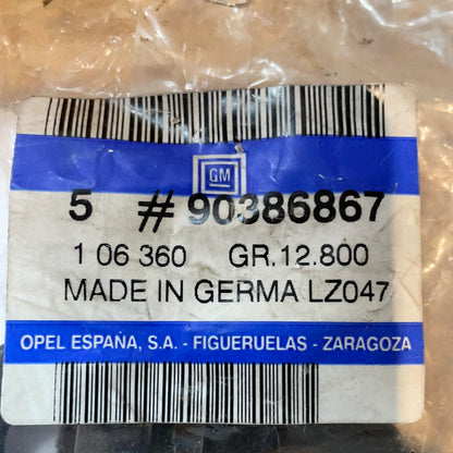 Original GM Opel Corsa B Tigra A Dichtring Wasserabweiser Stirnwand Neu