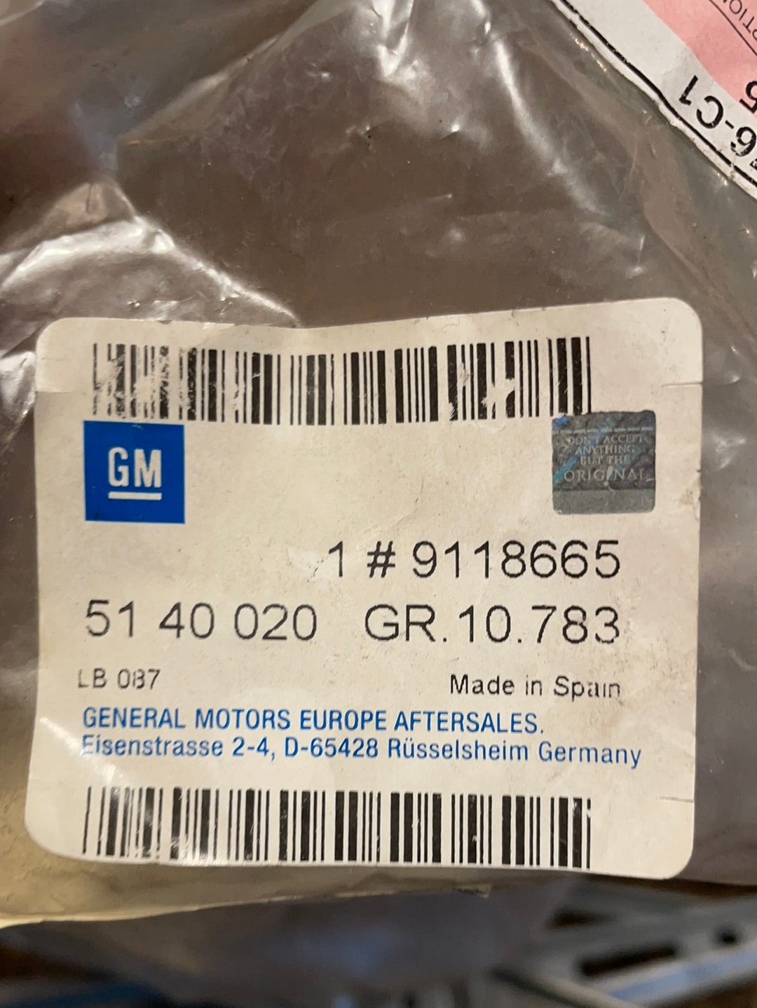 Original GM Opel Zafira A Mechanismus Fensterheber rechts vorne Neu