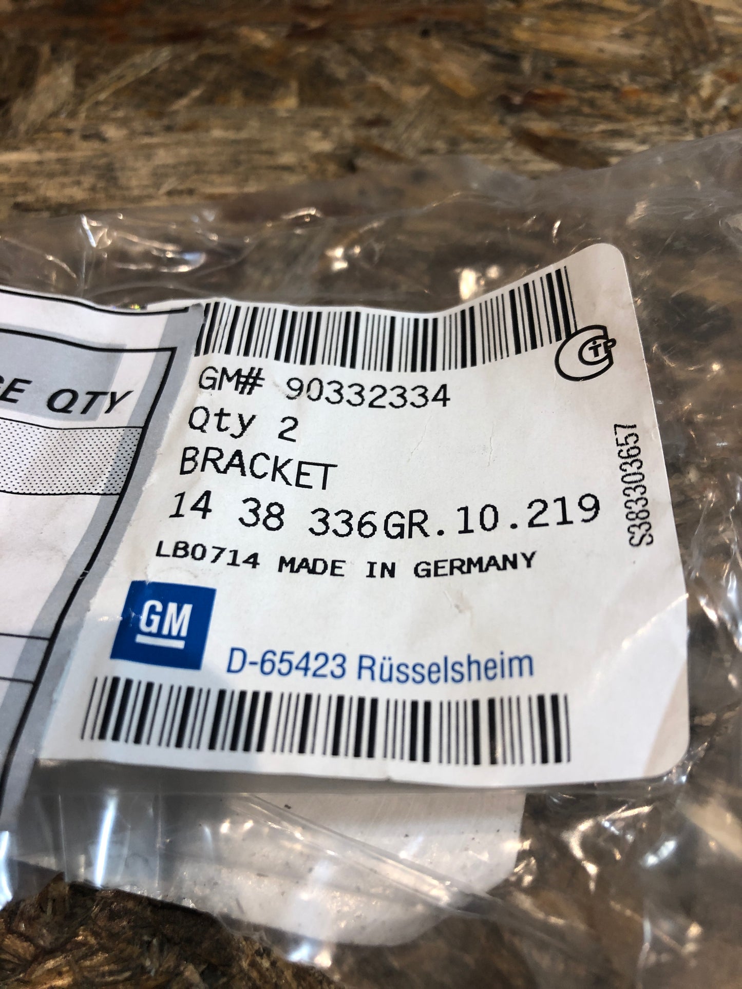 Original Opel Vectra A Halter Sonnenblende Neu