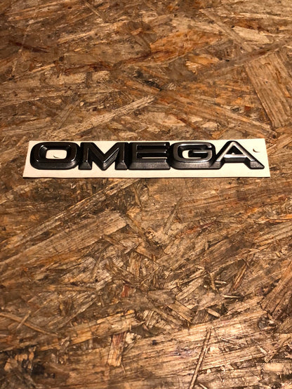 Original GM Opel Omega A Emblem Schriftzug „Omega“ Neu