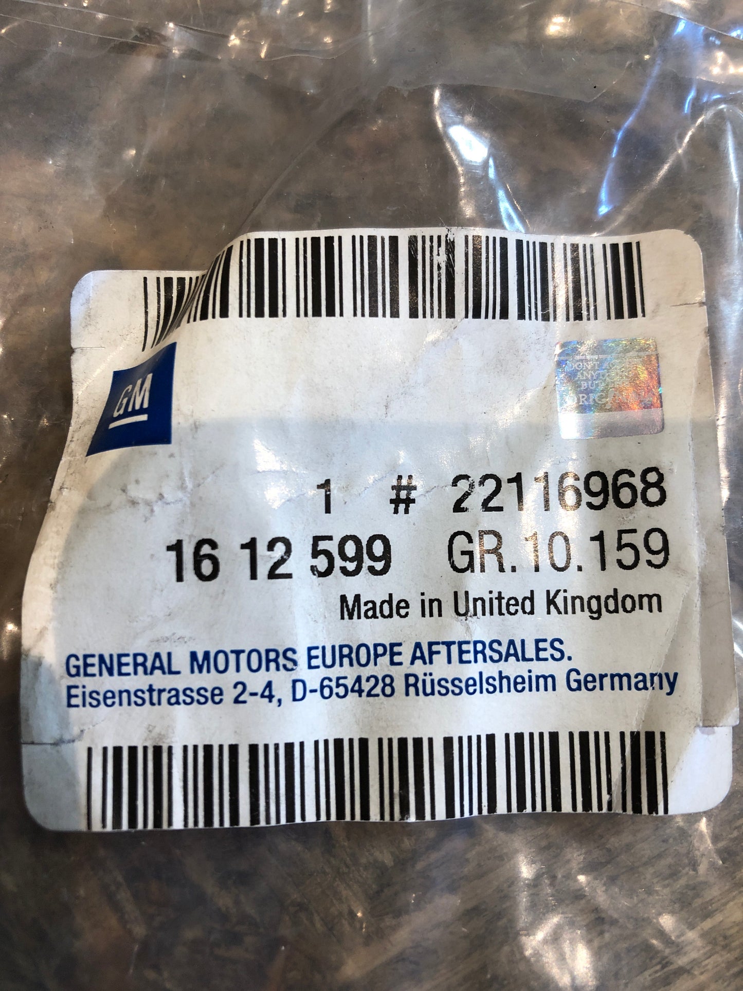 Original GM Opel Vectra A Wischerstange Neu