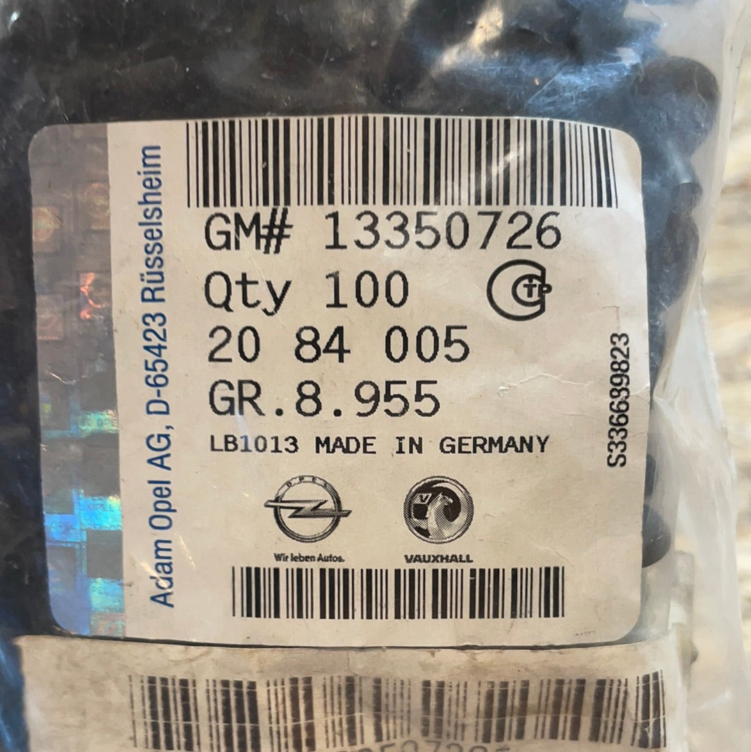Original GM Opel Astra J Kunststoff-Nieten für Radhausschale Neu