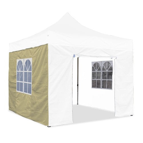 Seitenwand mit Fenster, beige