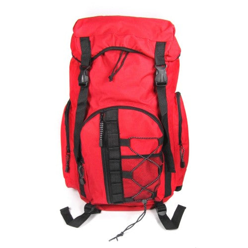 Trekking-Rucksack, Outdoor Rucksack, rot,60x37x25cm 40 Liter