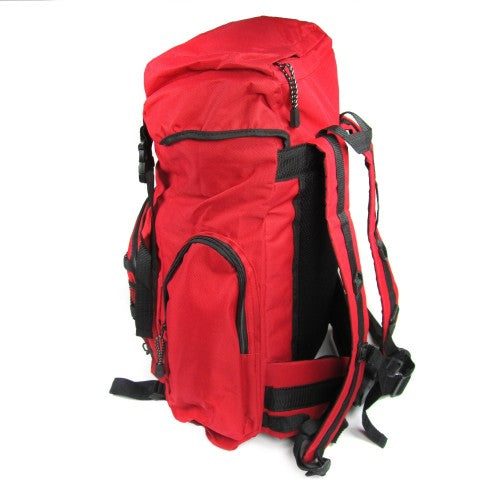 Trekking-Rucksack, Outdoor Rucksack, rot,60x37x25cm 40 Liter