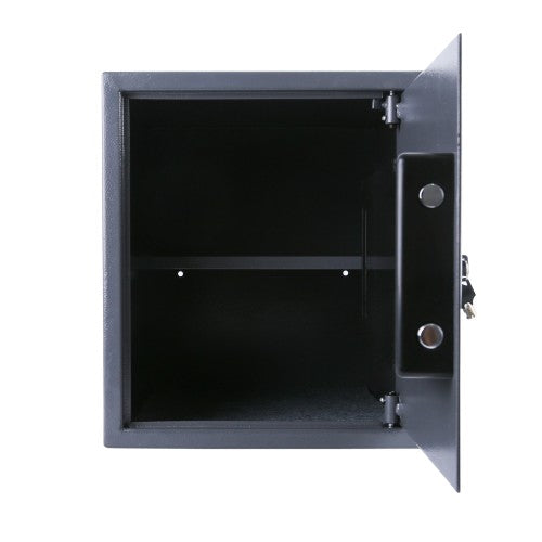 Safe Tresor Dokumententresor mit Elektonik- Zahlenschloss 35x40x40 cm LED Anzeige Stahlbolzen