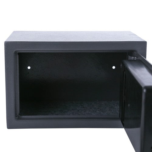 Safe Möbeltresor Tresor Wandtresor Wandsafe  Dokumententresor mit Elektonik- Zahlenschloss 31x20x20 cm LED Anzeige Stahlbolzen