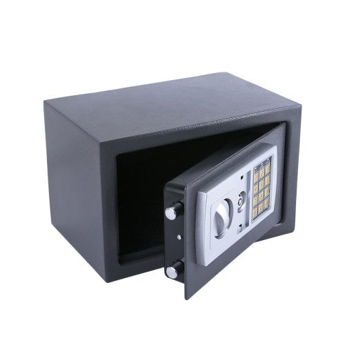 Safe Möbeltresor Tresor Wandtresor Wandsafe  Dokumententresor mit Elektonik- Zahlenschloss 31x20x20 cm LED Anzeige Stahlbolzen