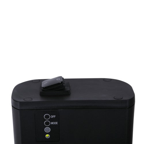 Standheizstrahler Infraotstrahler Terassenstrahler Edelstahl Höhe 110 cm 3 Heizstufen mit Fernbedienung 1600 Watt IP55