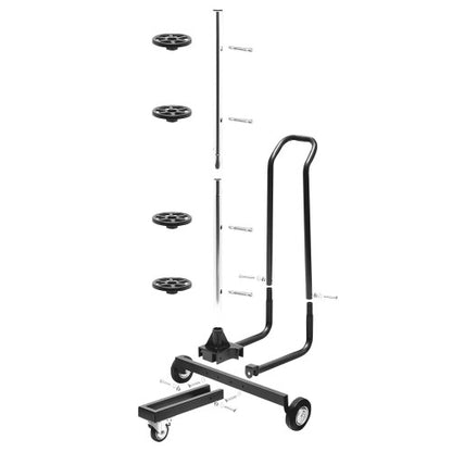 Felgenbaum Felgenständer fahrbar XL incl.Reifenschutzhülle, bis 285 mm Reifenbreite