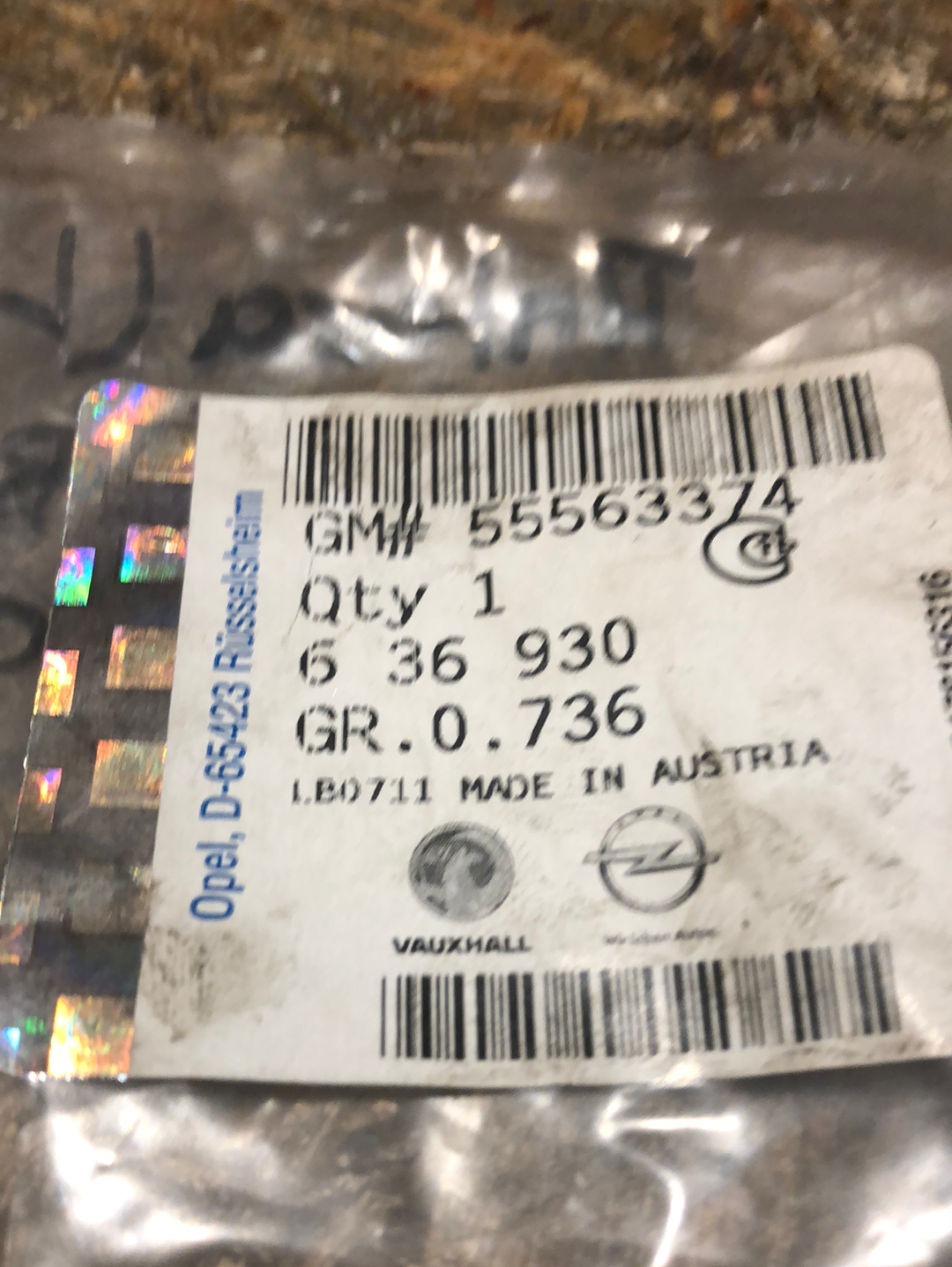Original Opel Antara Ascona B C Wellendichtring Nockenwelle Neu