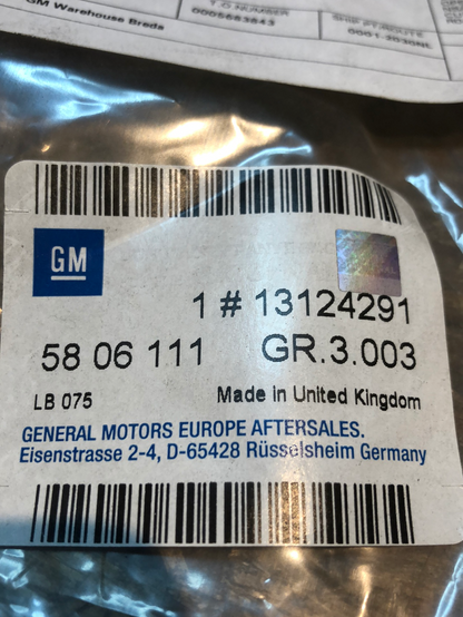 Original GM Opel Astra G Zafira A Schlauch Tankentlüftung Neu
