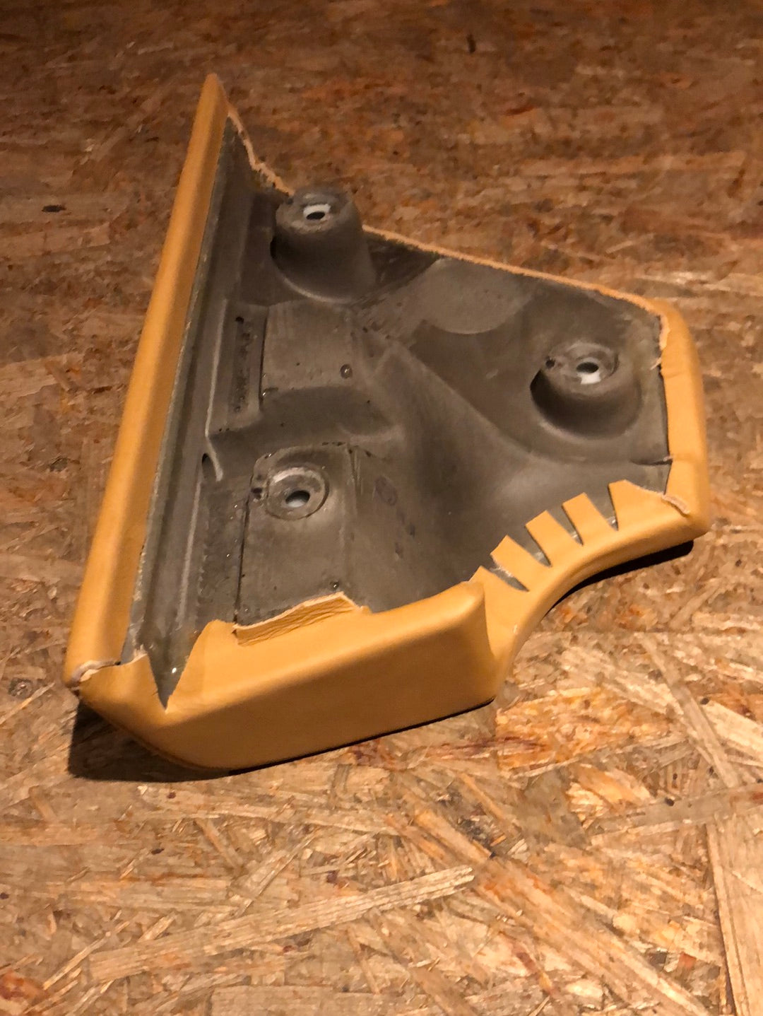 Original GM Opel Speedster Türinnenverkleidung hinten rechts Leder beige Neu