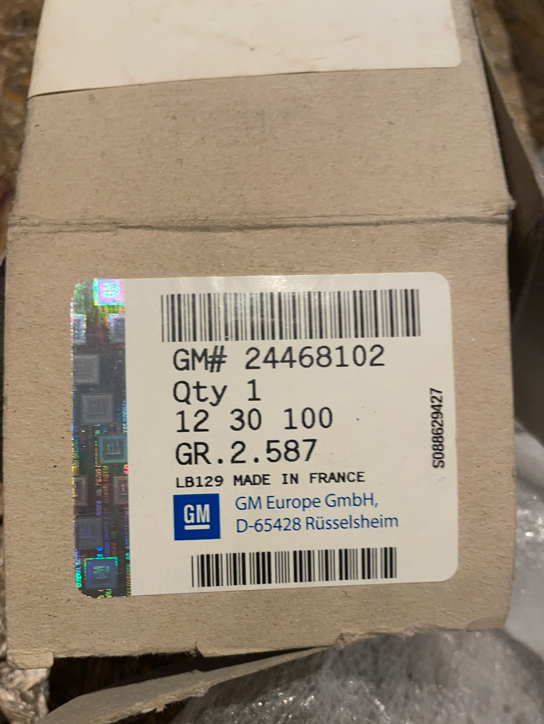 Original GM Opel Signum Zafira B Innenraumleuchte hinten 2. Reihe Neu