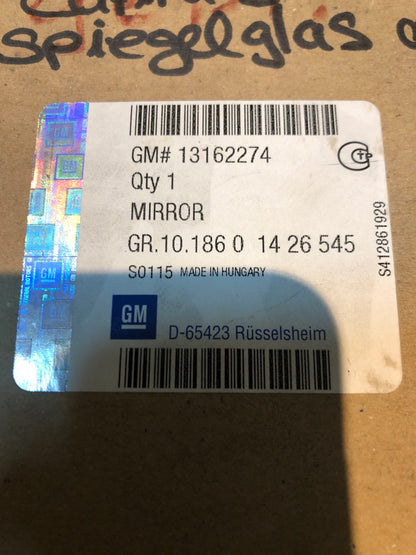 Original GM Opel Zafira B Spiegelglas außen links Neu