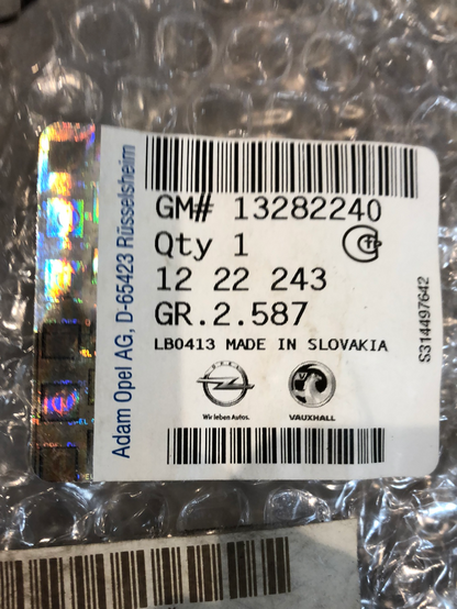 Original GM Opel Astra J Reflektor Stoßstange Hinten Rechts Neu
