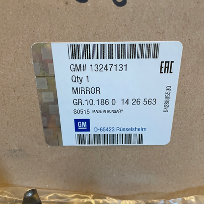Original GM Opel Insignia Spiegelglas links Neu