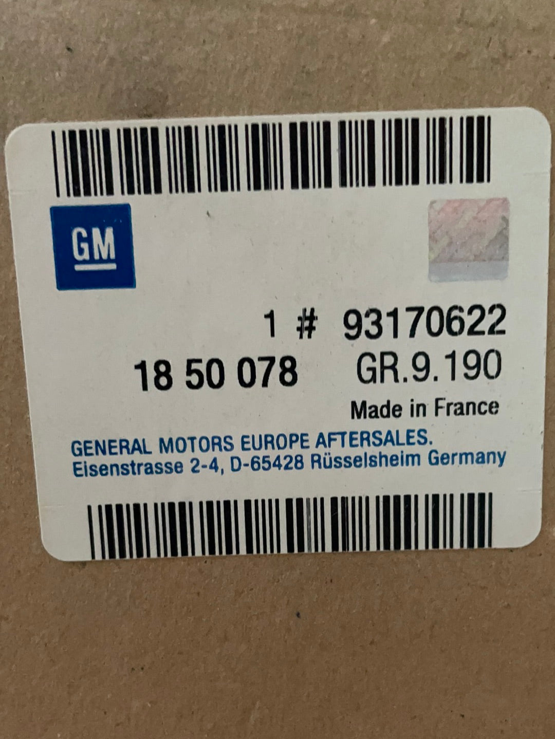 Original GM Opel Astra G Zafira A Kondensator Klimaanlage Neu
