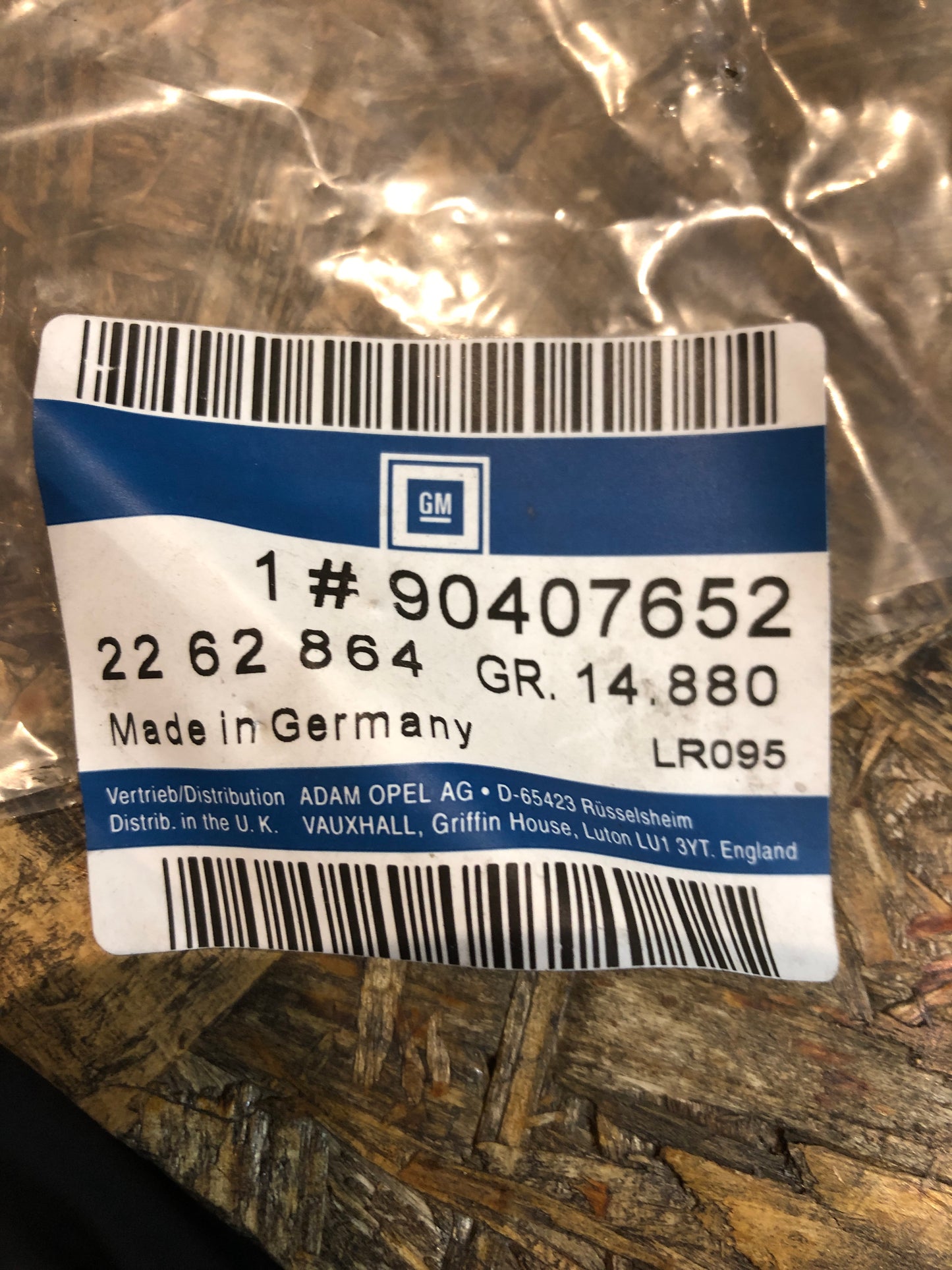 Original GM Opel Vectra A Astra F Blende Stellrad Beifahrersitz Neu