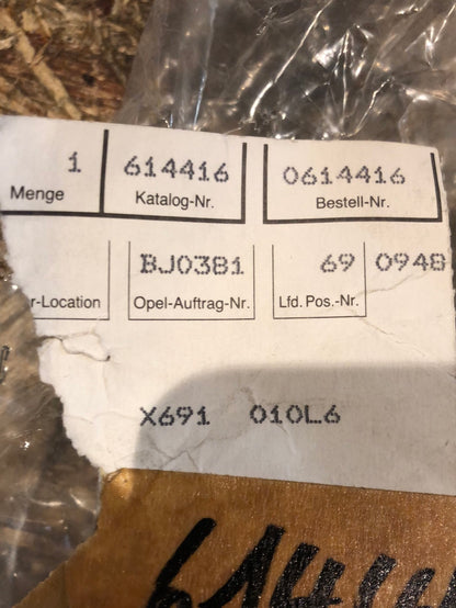Original GM Opel Ascona C Kadett D E 1.6 Riemenscheibe Kurbelwelle Neu