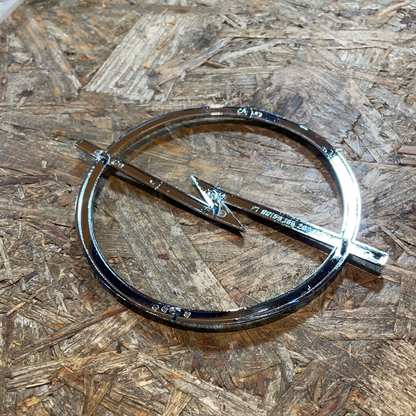 Original GM Opel Ascona Rekord E Emblem Kühlergrill Neu