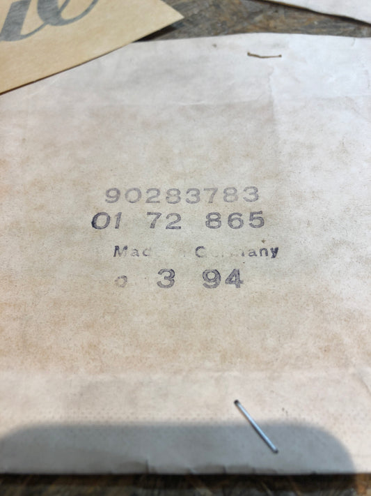 Original Opel Kadett E Schriftzug „Club“ Anthrazit Neu