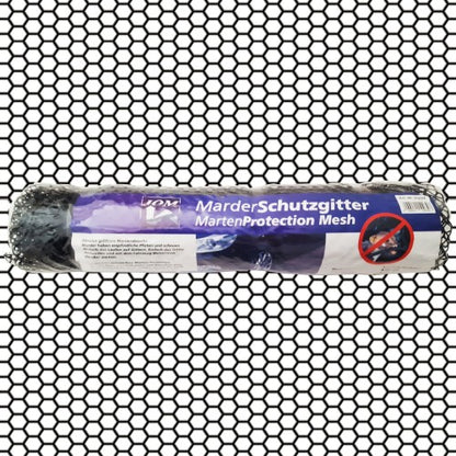 Mardergitter Marderabwehr universal XL 190 x 150 cm Marderschutzgitter schwarz