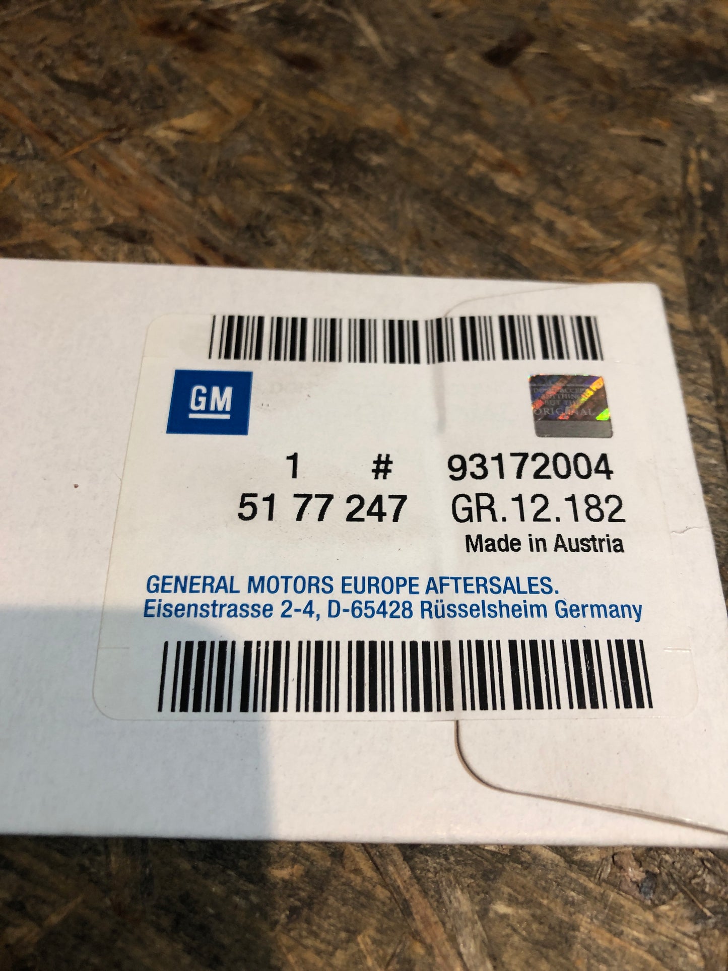 Original Opel Vectra C Schriftzug hinten Neu