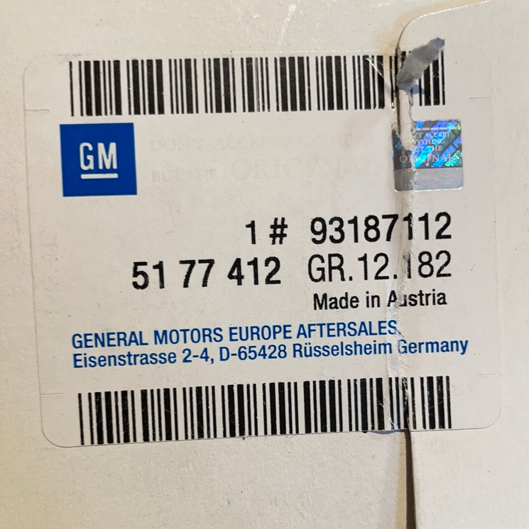 Original GM Opel Vectra C Caravan Schriftzug „1.9 CDTI“ hinten Neu