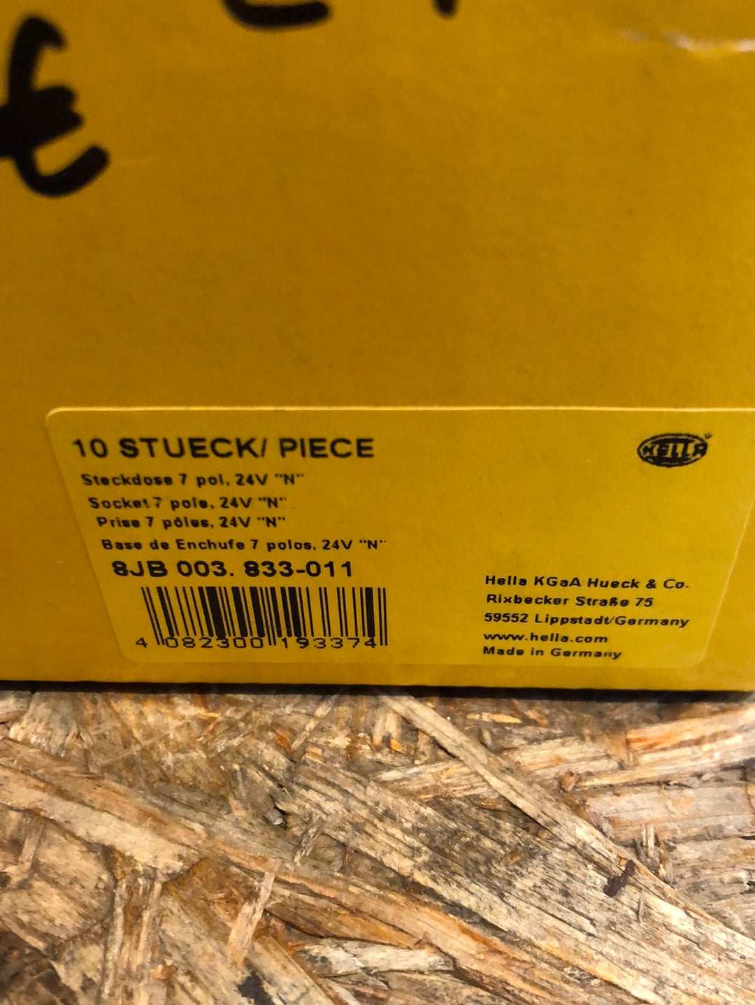 Original Hella Steckdose 7Pol 24V Neu