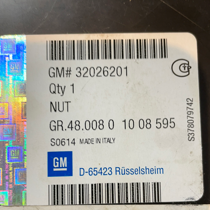 Original GM Opel Insignia A Felgenschloss Radmuttern Neu