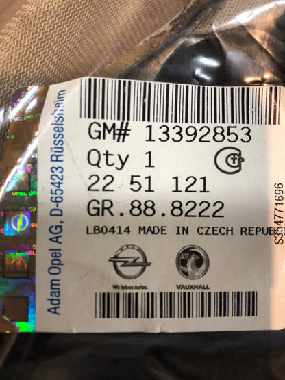 Original Opel Zafira Sitzbezug Leder Neu