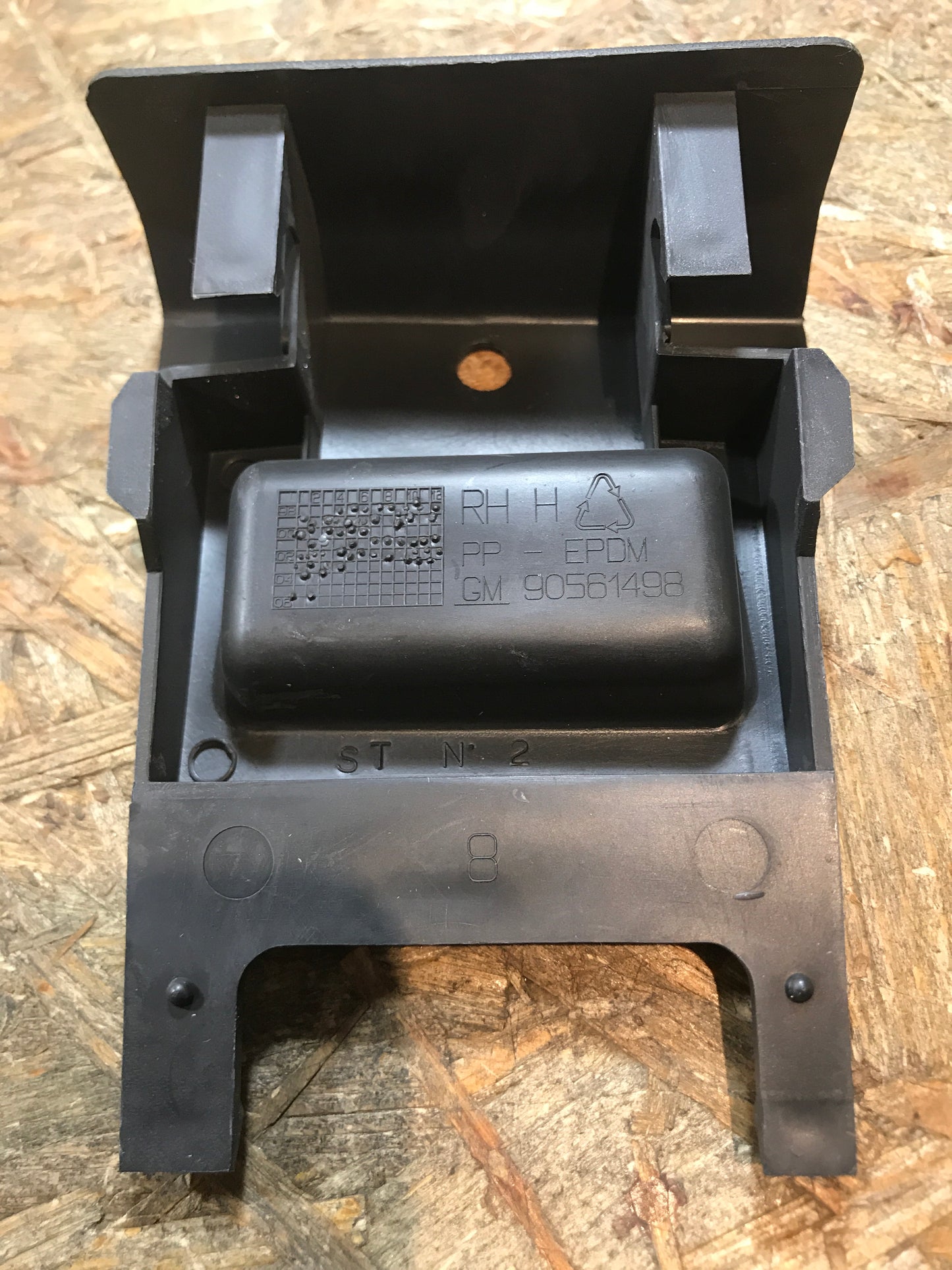 Original Opel Astra G Zafira A Steinschlagschutz Einstiegsverkleidung hinten rechts Lieferwagen NEU