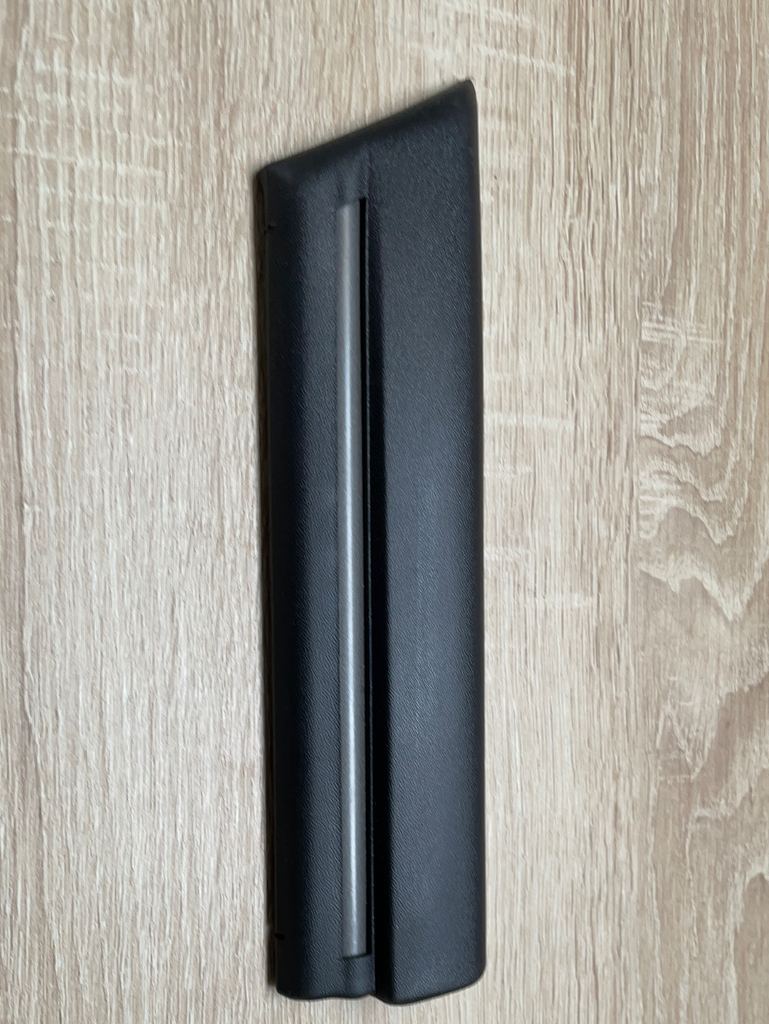 Original GM Opel Omega A Schutzzierleiste Kotflügel vorne links dunkelgrau Neu