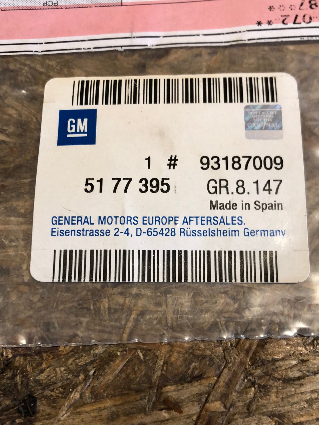 Original GM Opel Zafira 1.8 Emblem Schriftzug Neu